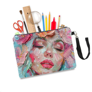 Dreaming - Sequin Makeup Bag