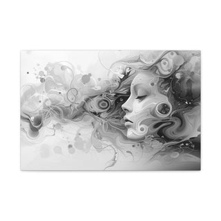 Abstract Beauty - Abstract Digital Painting On Matte Canvas