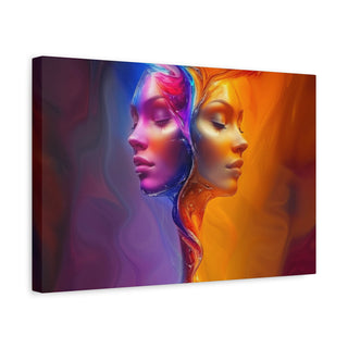 Two For One - Digital Painting On Matte Canvas