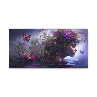 If Mother Earth Had A Face - Digital Painting On Matte Canvas