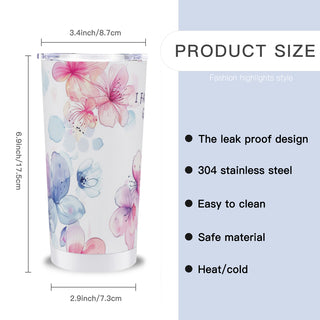 I Fall With Grace - Carry Tumbler