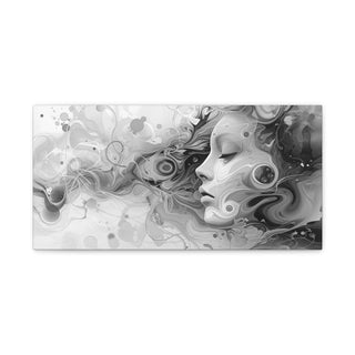 Abstract Beauty - Abstract Digital Painting On Matte Canvas