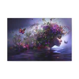 If Mother Earth Had A Face - Digital Painting On Matte Canvas