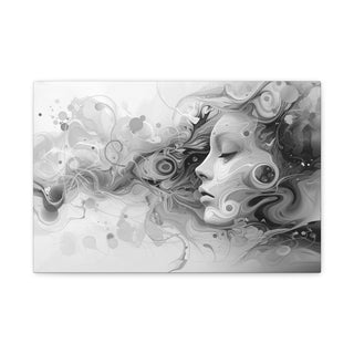 Abstract Beauty - Abstract Digital Painting On Matte Canvas