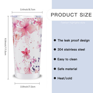 Smiling Makes Life Sweeter - Carry Tumbler