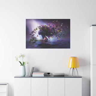 Eternal Love - Digital Painting On Matte Canvas