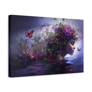 If Mother Earth Had A Face - Digital Painting On Matte Canvas