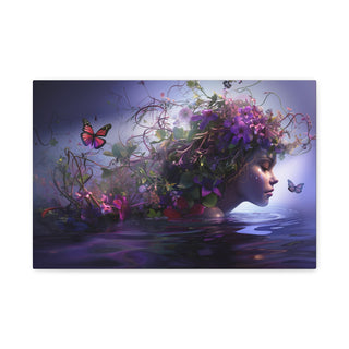 If Mother Earth Had A Face - Digital Painting On Matte Canvas