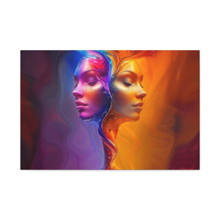 Two For One - Digital Painting On Matte Canvas