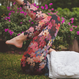 Blossomed Girly Floral Leggings