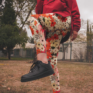 Cute Vibrant Floral Leggings