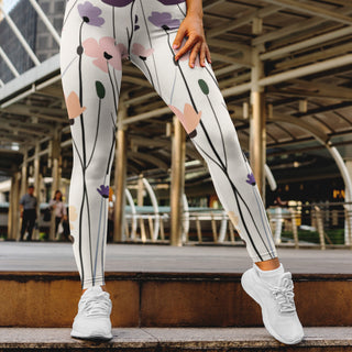 Different Unique Floral Leggings