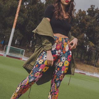 Fun Floral Blast Leggings