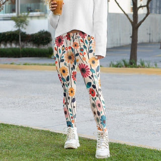 Cute and Pretty Designer Floral Leggings