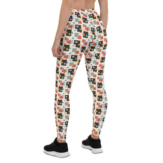 Abstract Squares Leggings