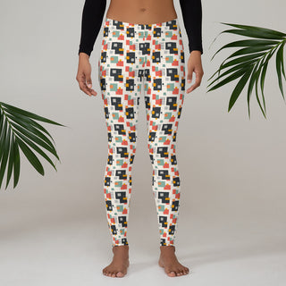 Abstract Squares Leggings
