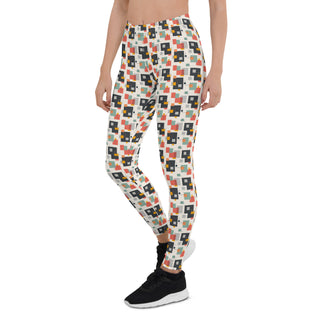 Abstract Squares Leggings
