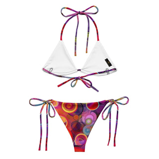 Pretty Abstract String Bikini