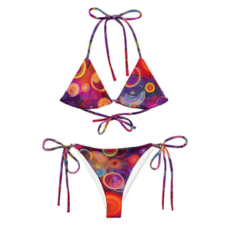 Pretty Abstract String Bikini