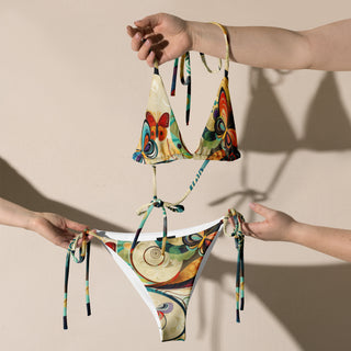 Butterflies In The Tropics String Bikini