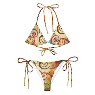 Whimsical Floral String Bikini