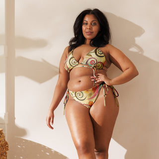 Whimsical Floral String Bikini