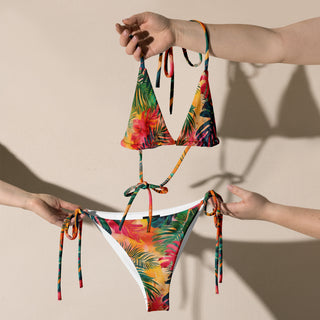 Tropical Splash String Bikini