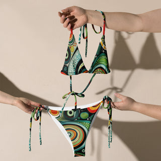 Jealous Lizard String Bikini