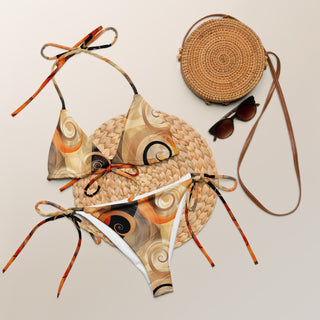 Summer Spirals String Bikini