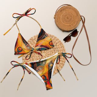 Spiraling Fun String Bikini