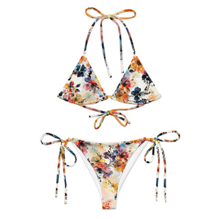 Tiny Flowers string bikini
