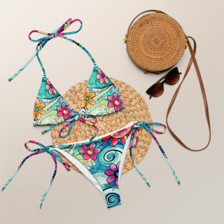 Vibrant Vibes string bikini