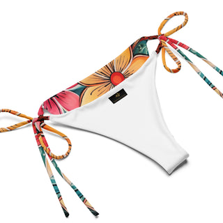 Flowers All Around string bikini