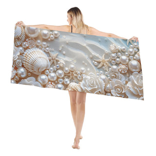 Beautiful Seashells - Beach Towel