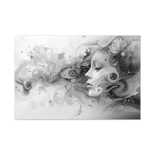 Abstract Beauty - Abstract Digital Painting On Matte Canvas