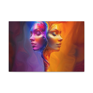 Two For One - Digital Painting On Matte Canvas