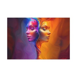 Two For One - Digital Painting On Matte Canvas