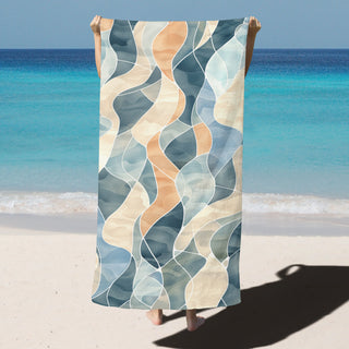 Abstract Flow - Beach Towel