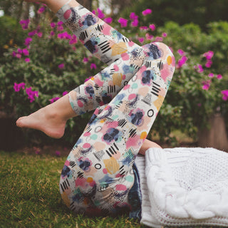 Abstract Girly Leggings