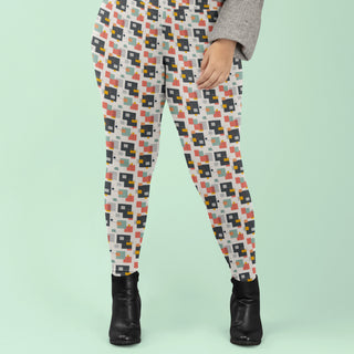 Abstract Squares Leggings