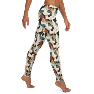 Abstract Camouflage Leggings