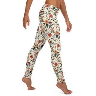 Spiraling Flower Leggings