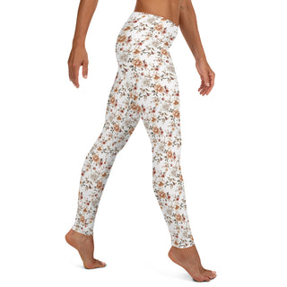 Fall Of Flowers Leggings