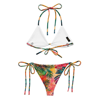 Tropical Splash String Bikini