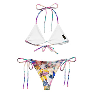 Tropical Paradise Multi-Color String Bikini