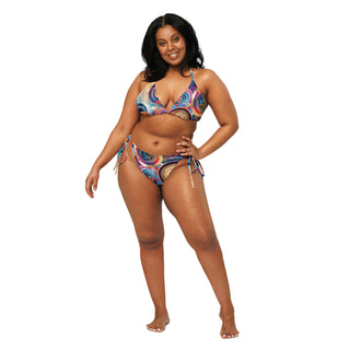 Abstract Rythm String Bikini