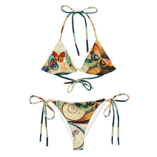 Butterflies In The Tropics String Bikini