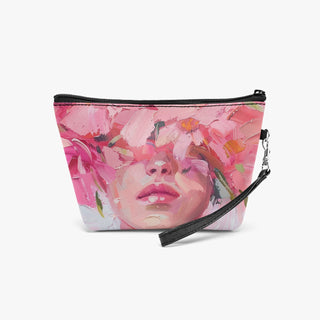 Pink Hideaway - Zipper Sling Makeup Bag
